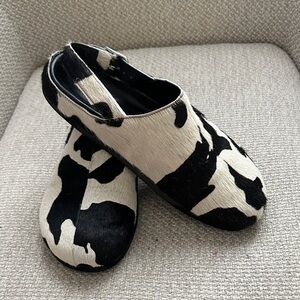 Cow Print Women's Flats